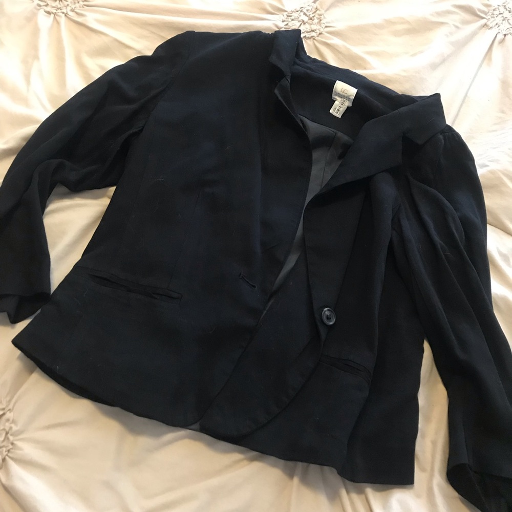 black blazer